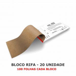 BLOCO - 14x6,5CM - PRAZO 48h - 20 UNIDADES Sulfit 75g 14x6,5cm 1x0 (Uma Cor na impressão)  Colado 