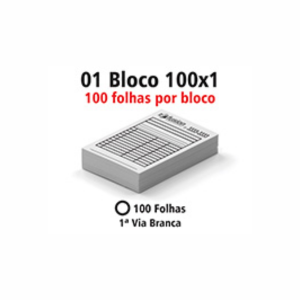 BLOCO - 10X14CM - PRAZO 48H Sulfit 75g 10x14CM 1x0 (Uma Cor na impressão)  Colado 