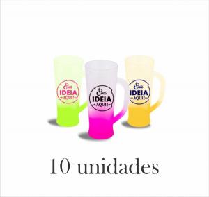 CANECA LONG DEGRADÊ Acrílico 500ml    