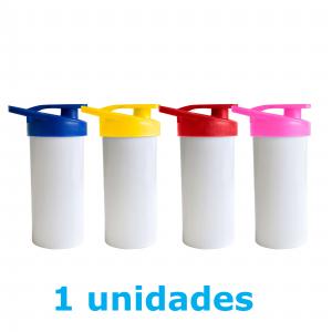 GARRAFA SQUEEZE TRANSFER 1 UNIDADE Plástico 600ml 600ml    