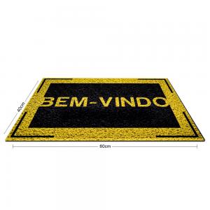 Tapete Personalizado 60x40cm Tapete capacho - 100% pvc  4x0 (Colorido 1 lado)   12g